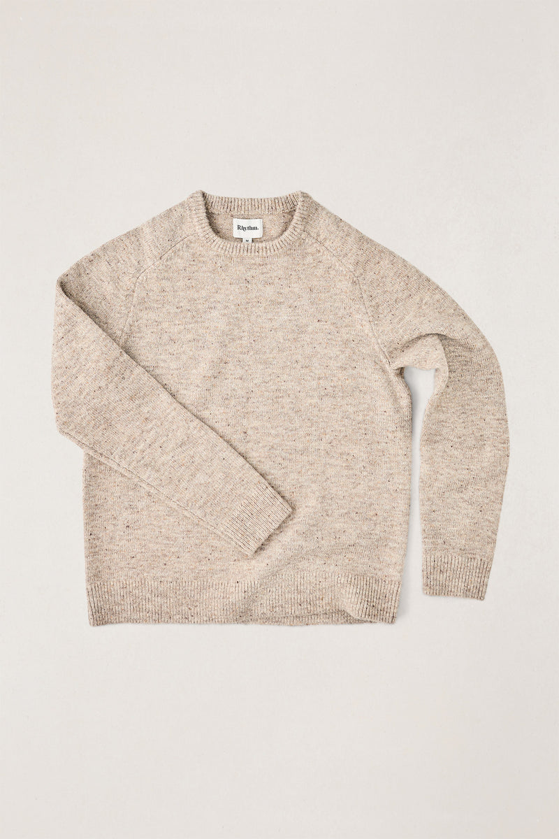 Scramble Crew Knit Natural