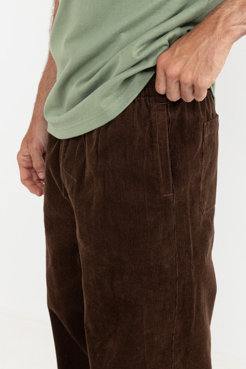 Earth Cord Pant Brown