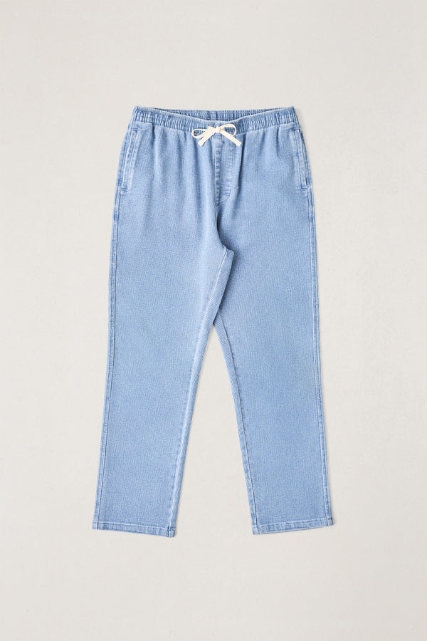 Textured Wale Jam Pant Stone Wash