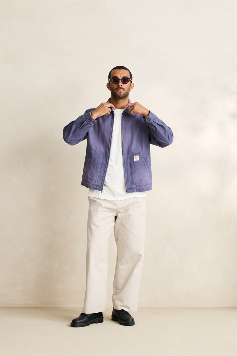 Relaxed Herringbone Pant Sand