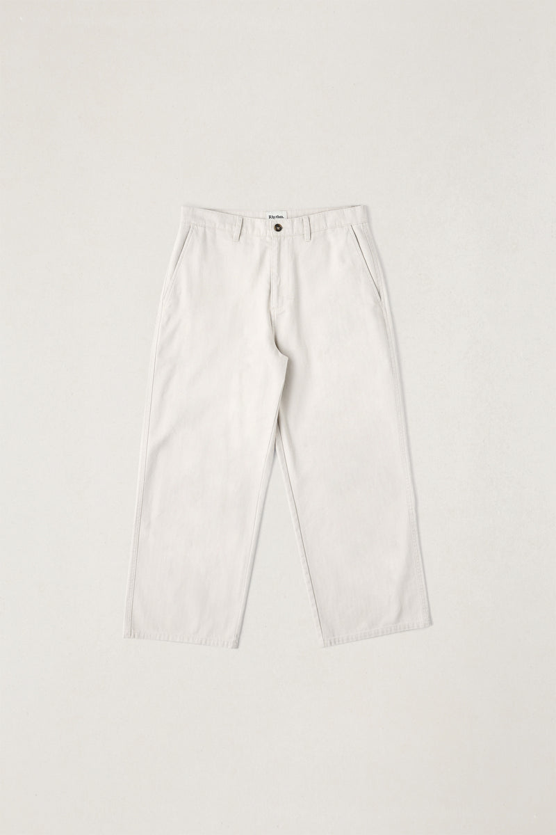 Relaxed Herringbone Pant Sand