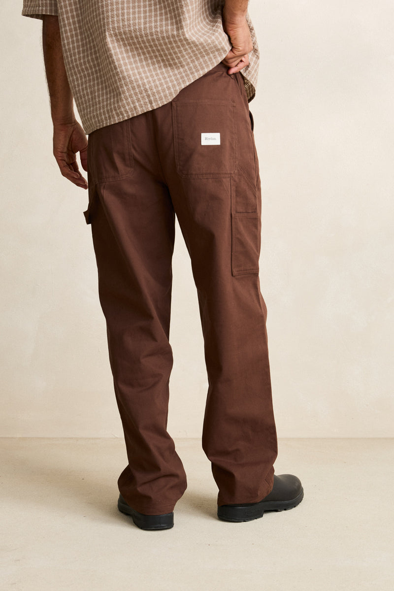 Twill Carpenter Pant Brown