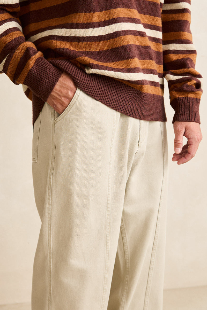 Haight Twill Pant Natural