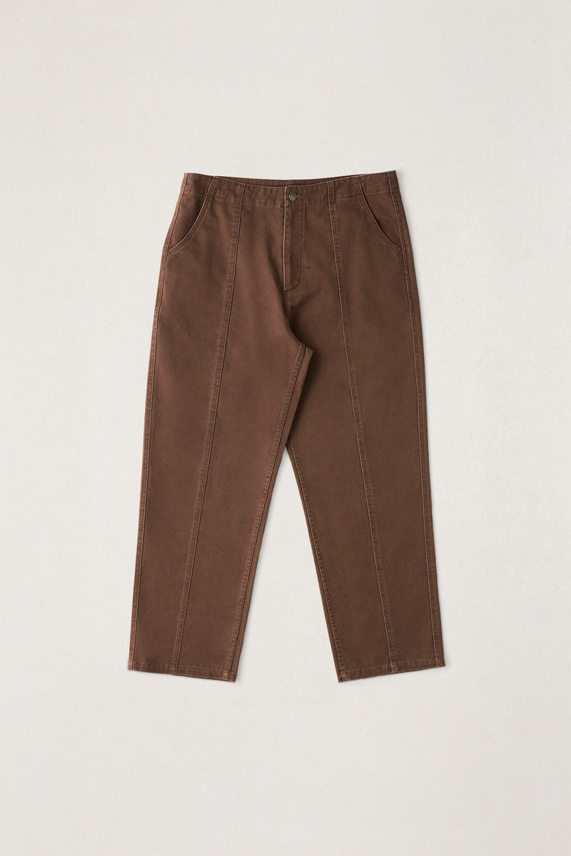 Straight Cut Slacks Chocolate