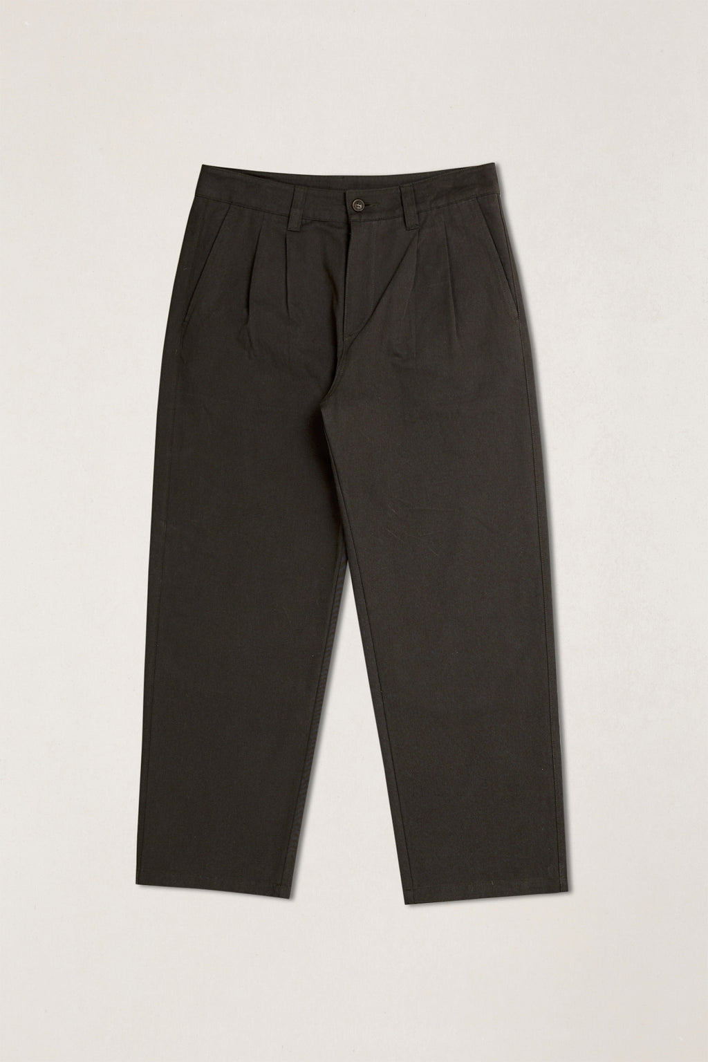 Double Pleat Twill Trouser Vintage Black – Rhythm