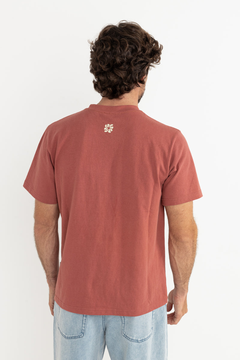 Grange Vintage Ss T-Shirt Vintage Clay