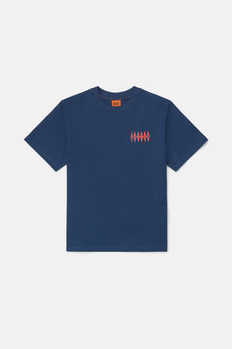 Poolroom Vintage Ss T-Shirt Navy