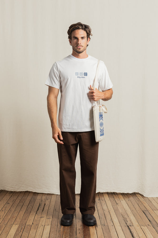 High Beaming Vintage Ss T-Shirt Off White