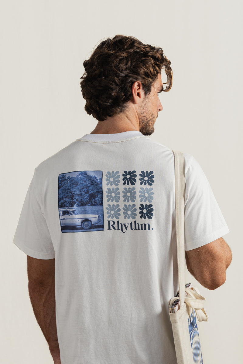 High Beaming Vintage Ss T-Shirt Off White