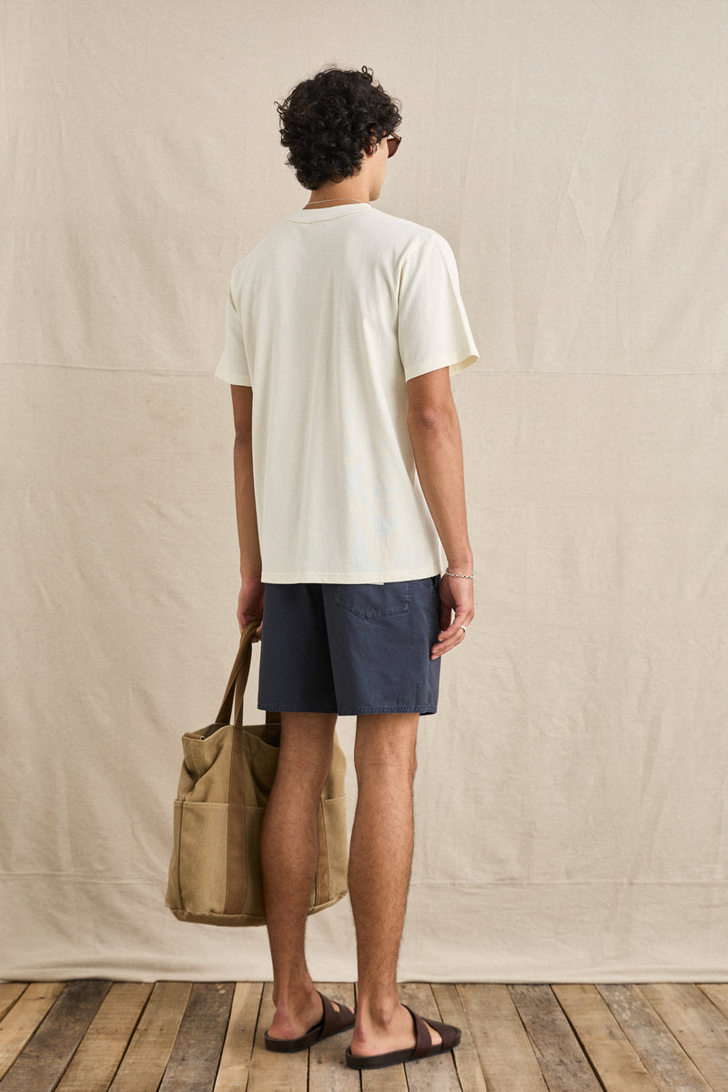 Breeze Ss T-Shirt Ecru