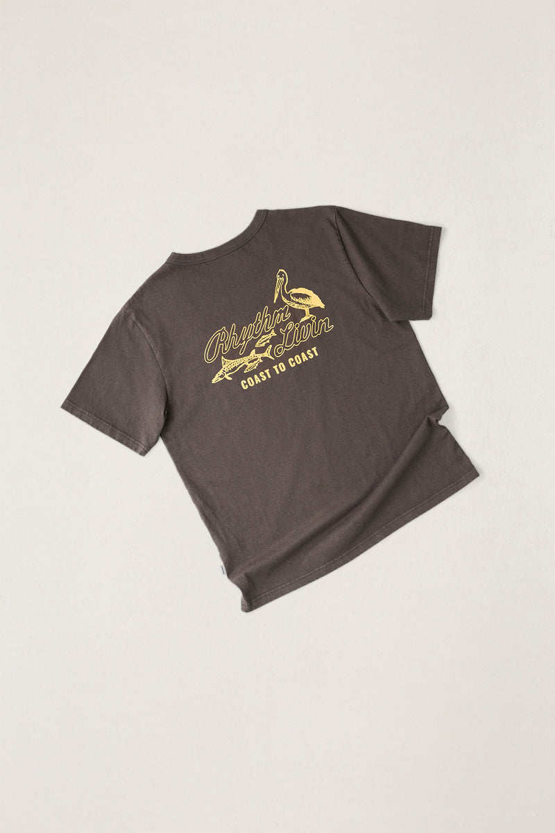 C2C Vintage Ss T-Shirt Vintage Black