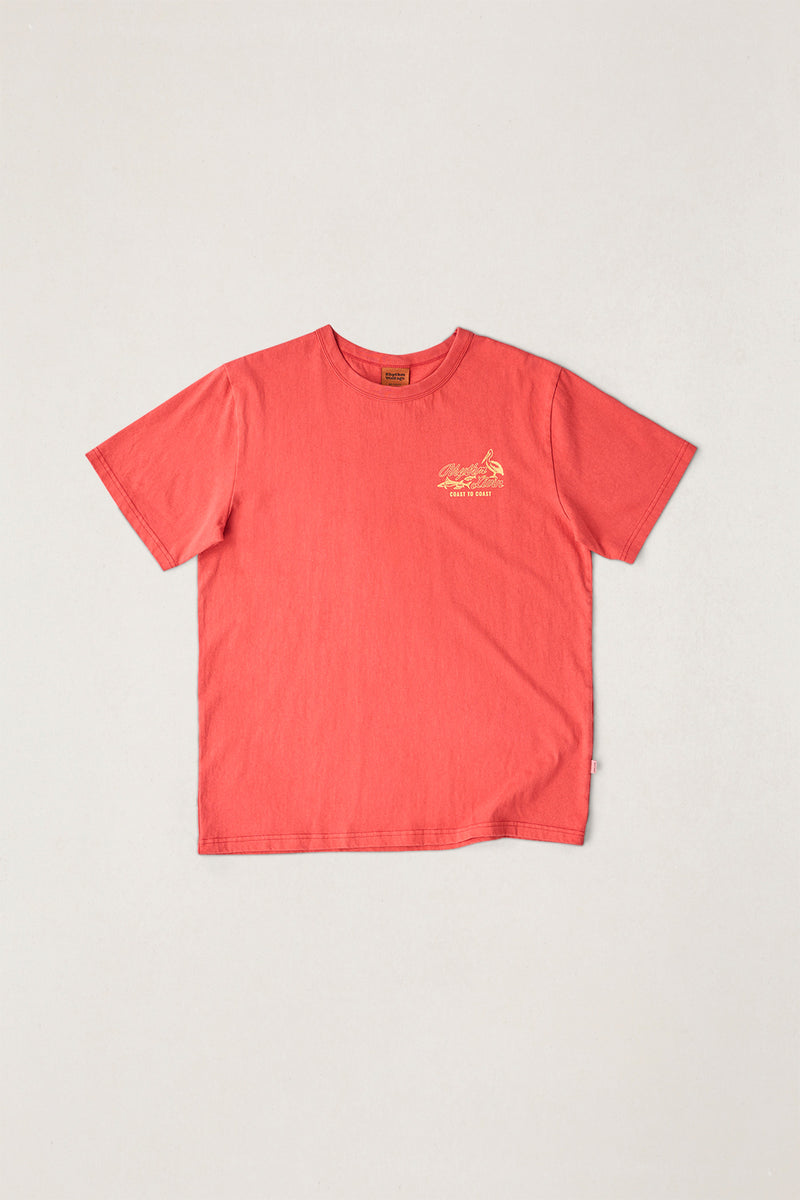 C2C Vintage Ss T-Shirt Vintage Red