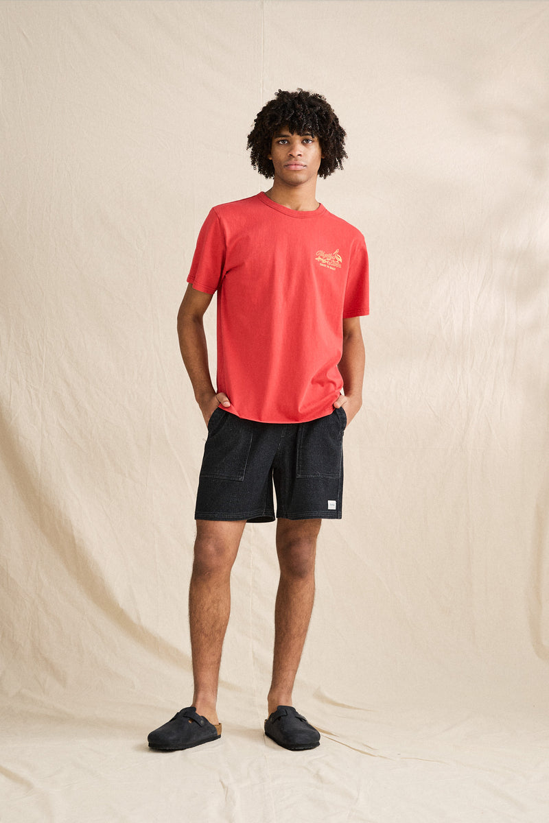 C2C Vintage Ss T-Shirt Vintage Red