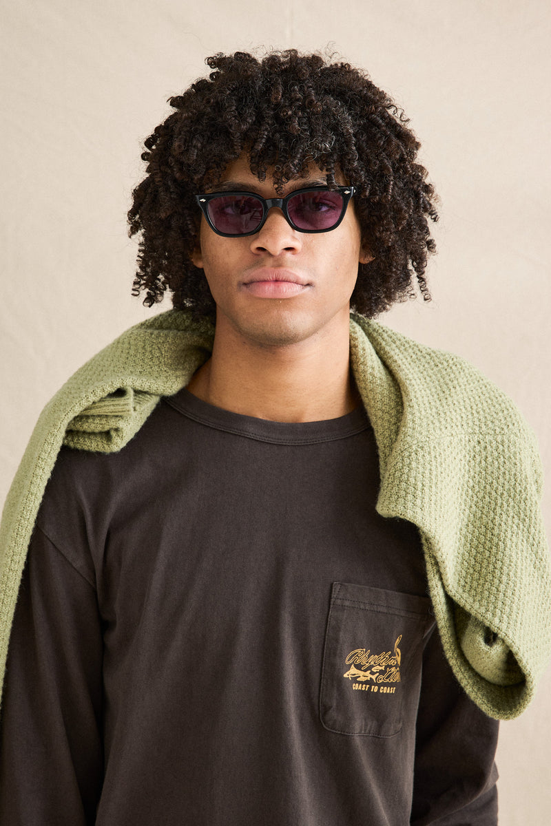 C2C Vintage Ls T-Shirt Vintage Black