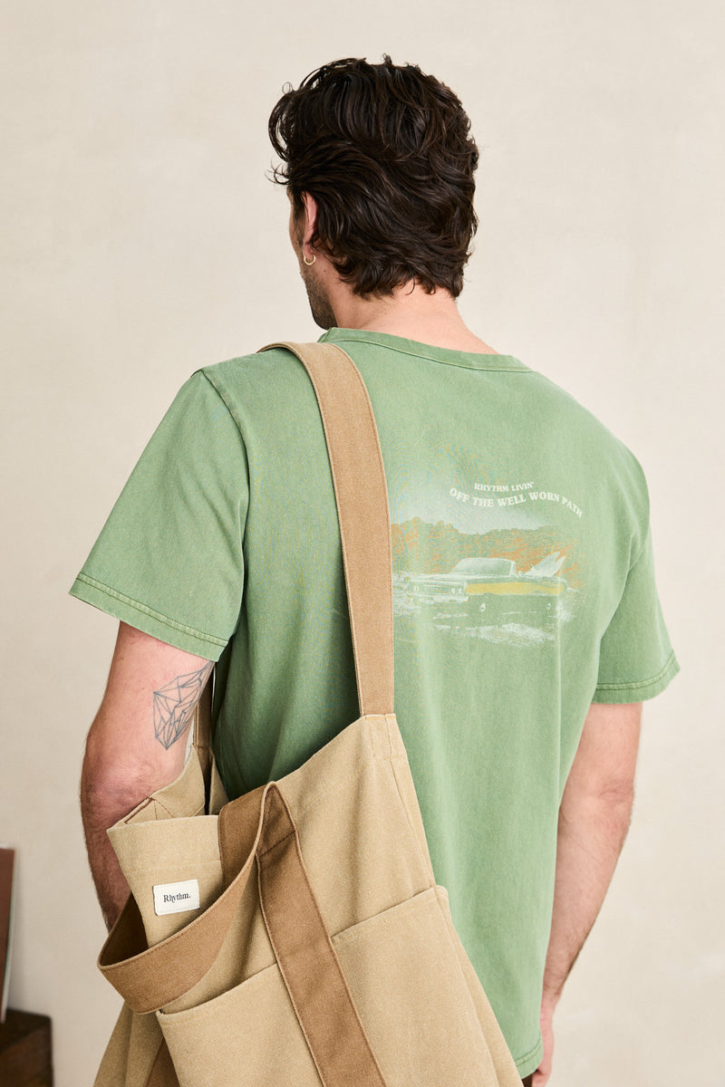 Heading West Vintage Ss T-Shirt Dill