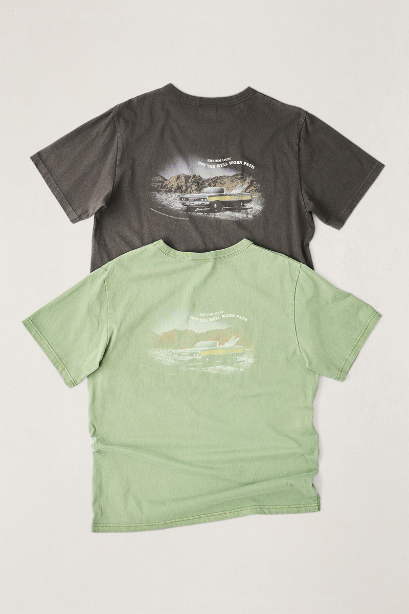 Heading West Vintage Ss T-Shirt Dill