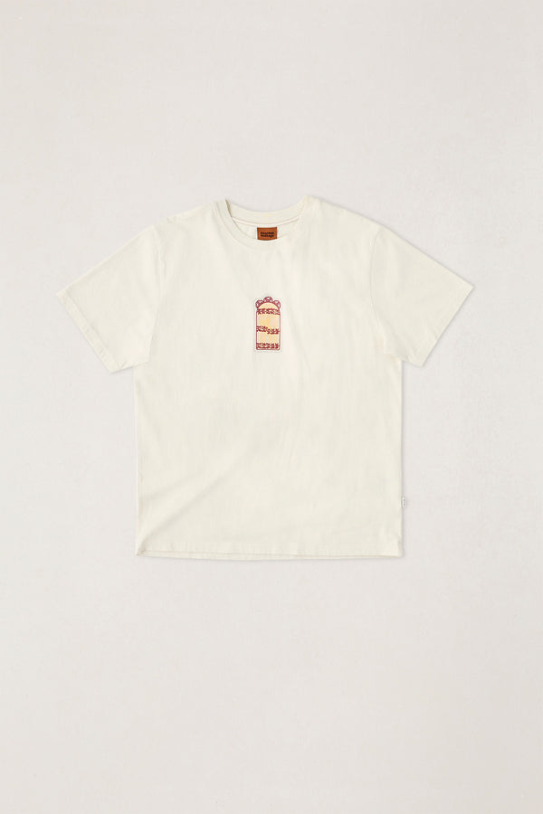Pressed Petal Vintage SS T-Shirt Ecru