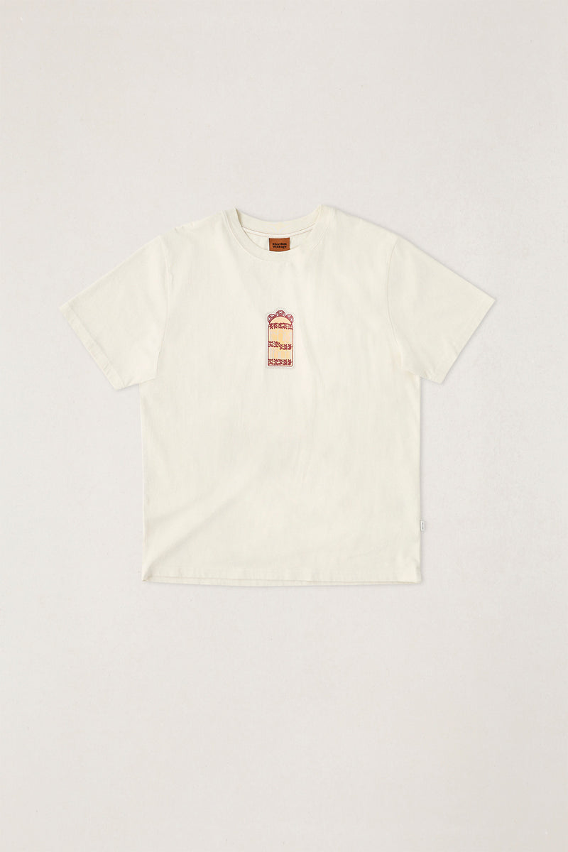 Pressed Petal Vintage SS T-Shirt Ecru