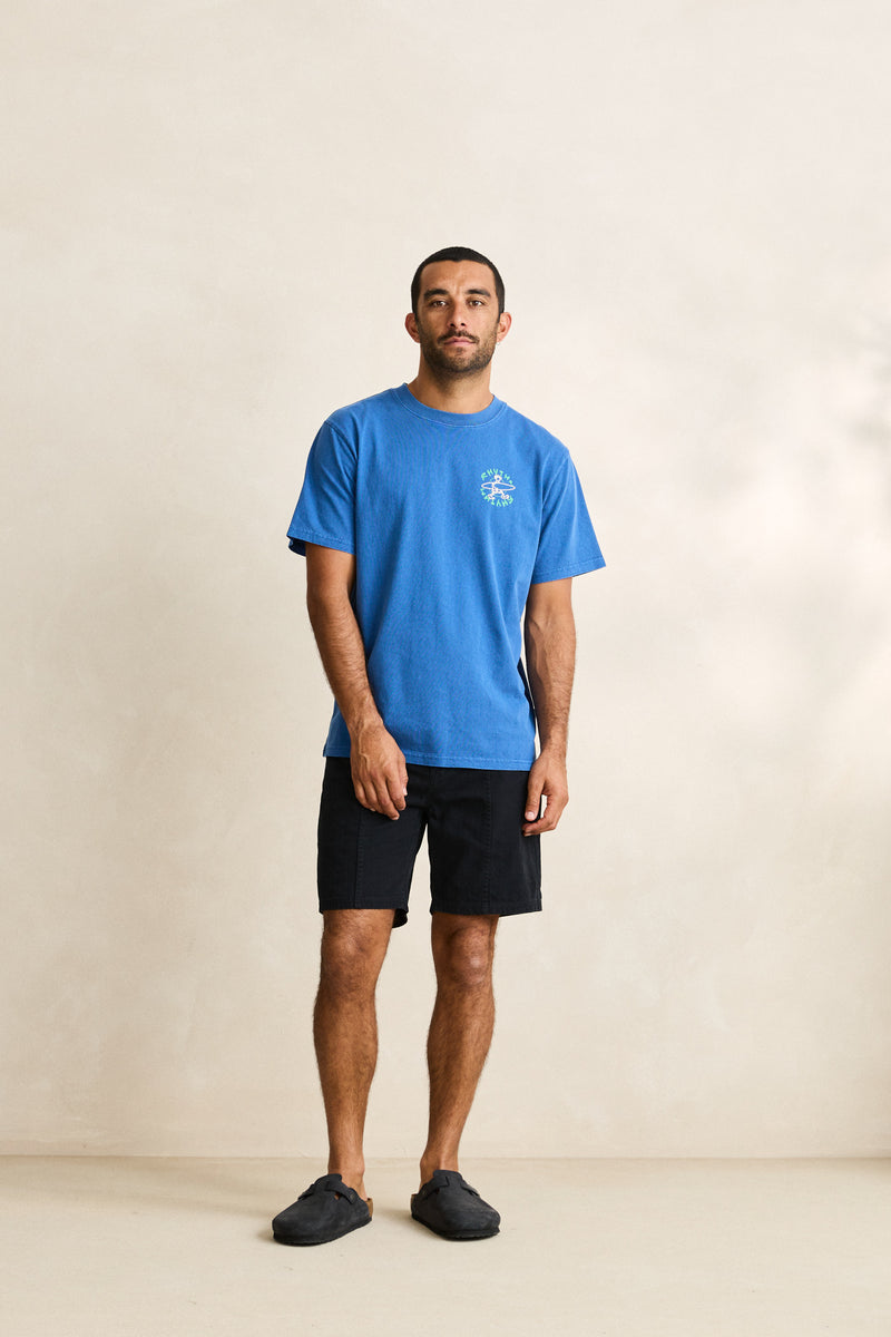 Jaunt Vintage Ss T-Shirt Cobalt