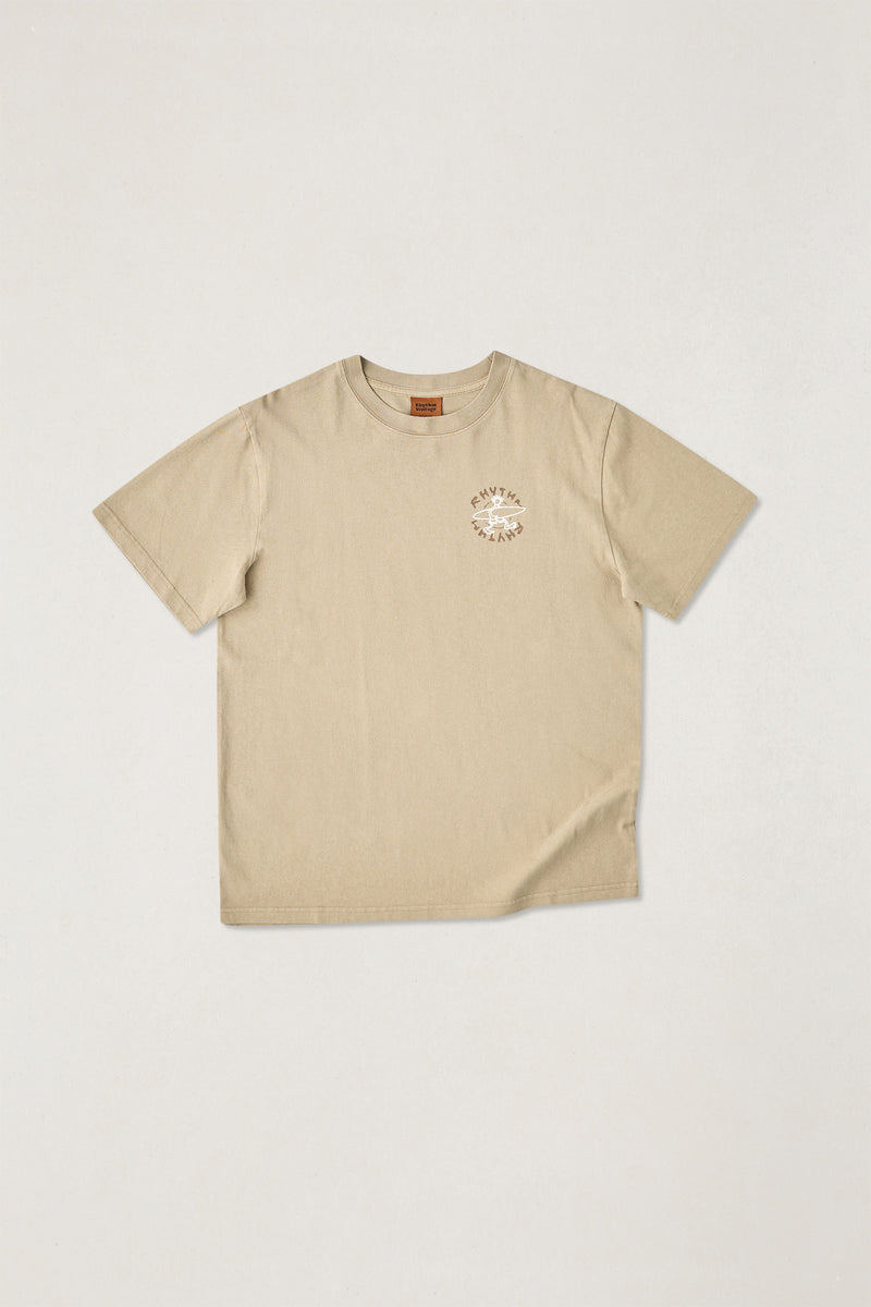 Jaunt Vintage Ss T-Shirt Macadamia