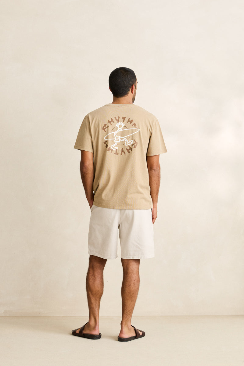 Jaunt Vintage Ss T-Shirt Macadamia