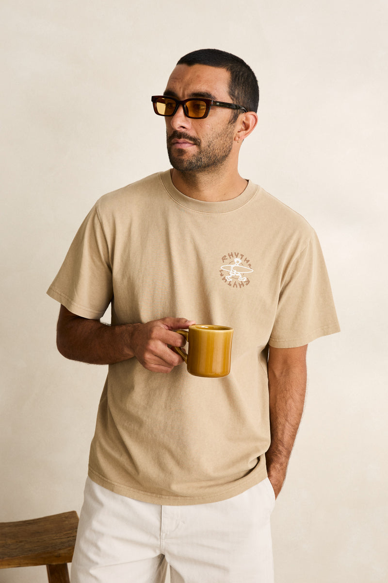 Jaunt Vintage Ss T-Shirt Macadamia