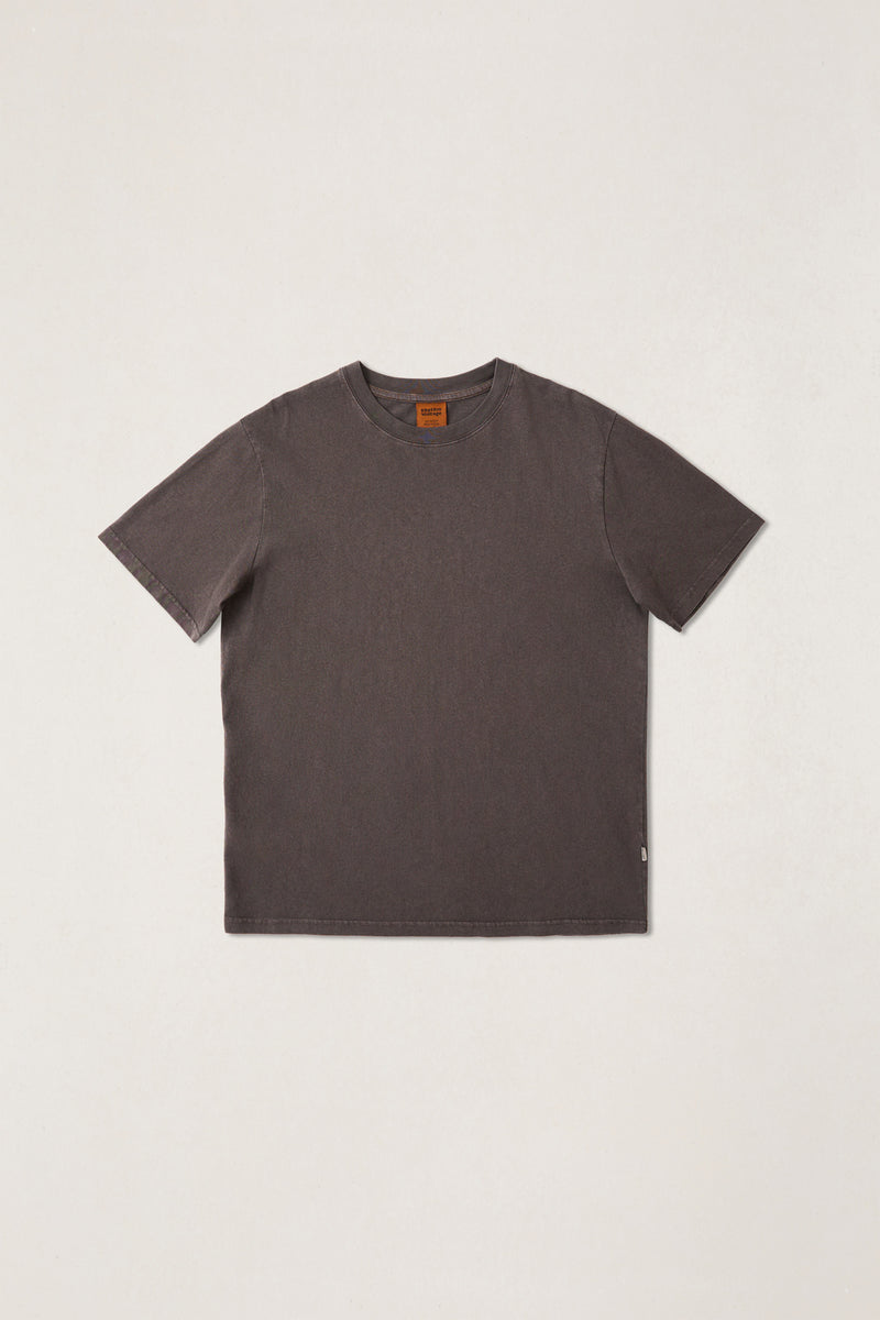 Essential Heavyweight Ss T-Shirt Vintage Black