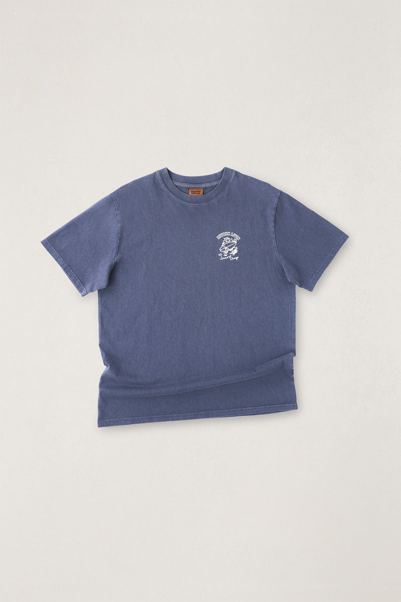 Peace Sun Vintage Ss T-Shirt Navy