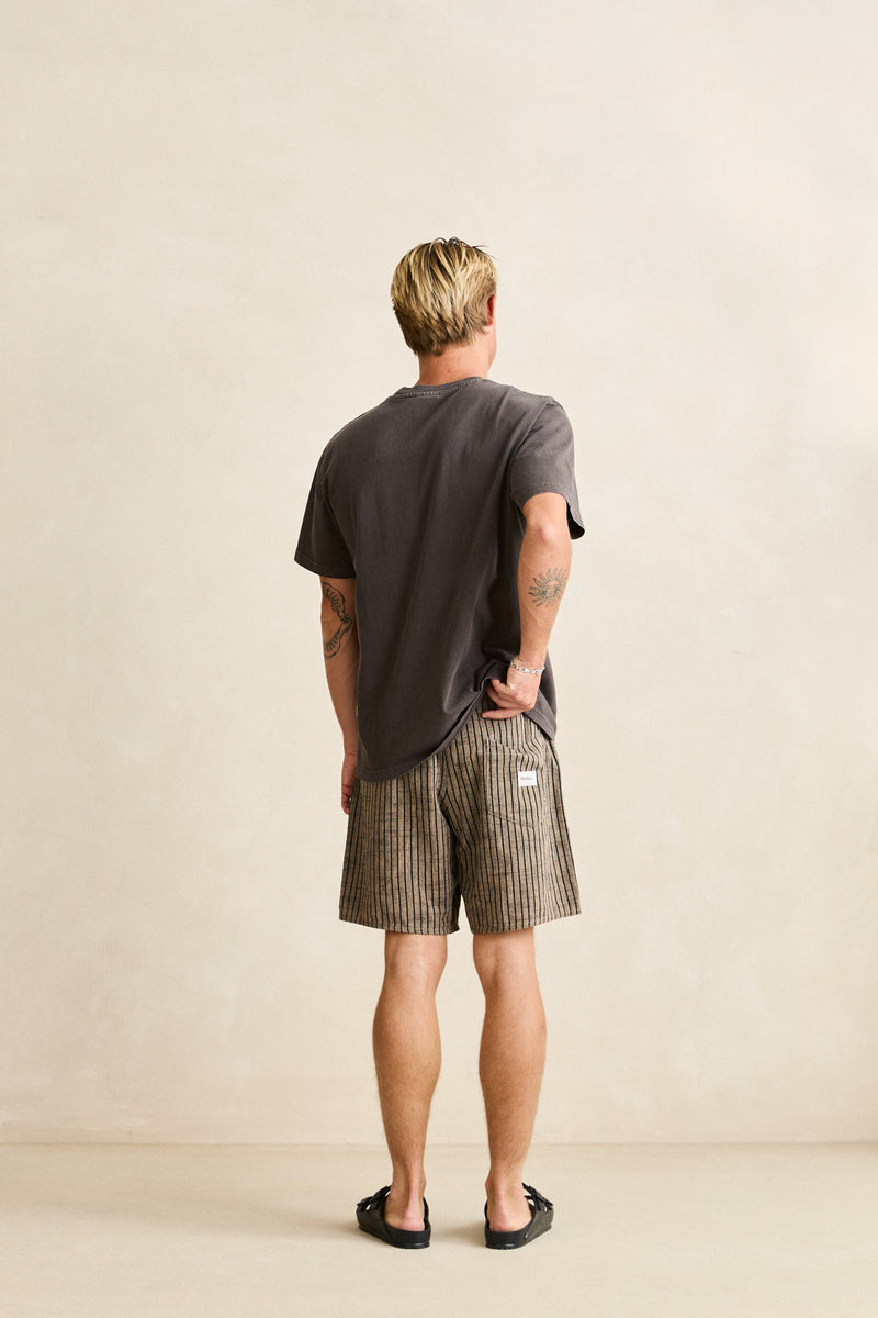 Towner Vintage Ss T-Shirt Vintage Black