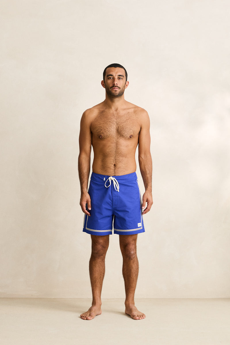 Twin Trim Heritage Trunk Cobalt
