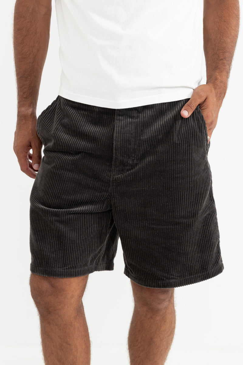 Reverb Corduroy Short Charcoal