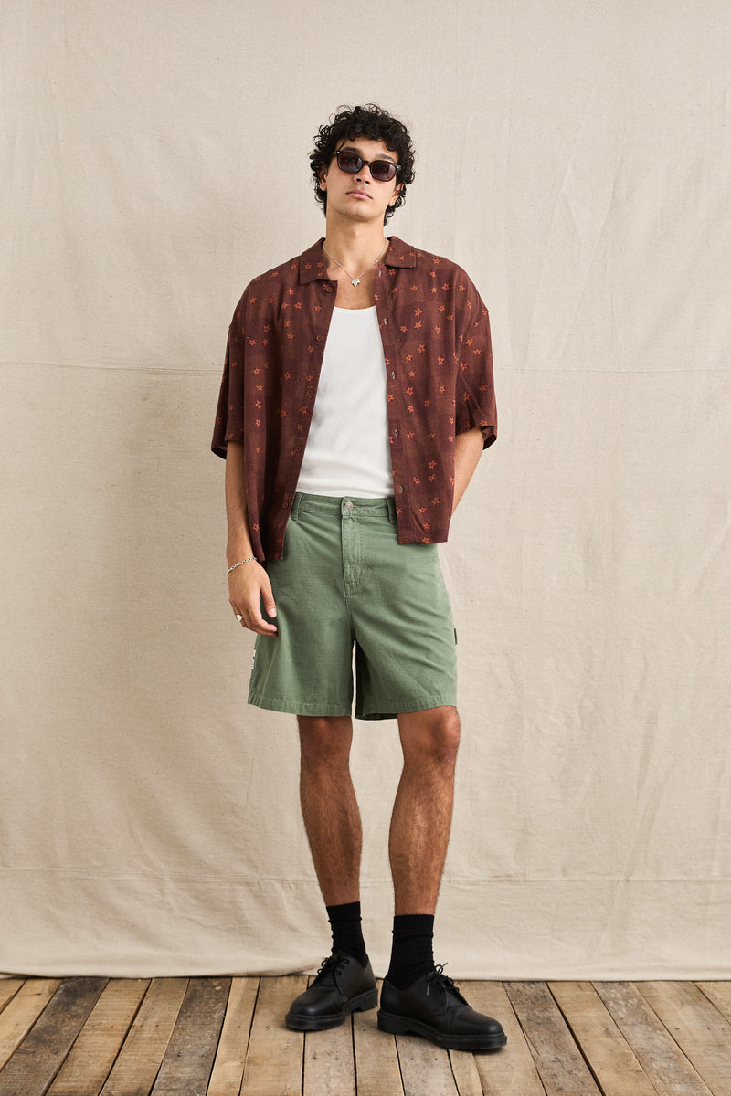 Market Walkshort Olive