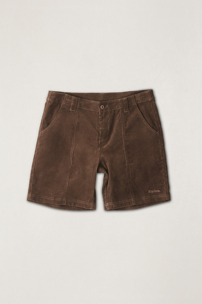 Haight Cord Short Chocolate