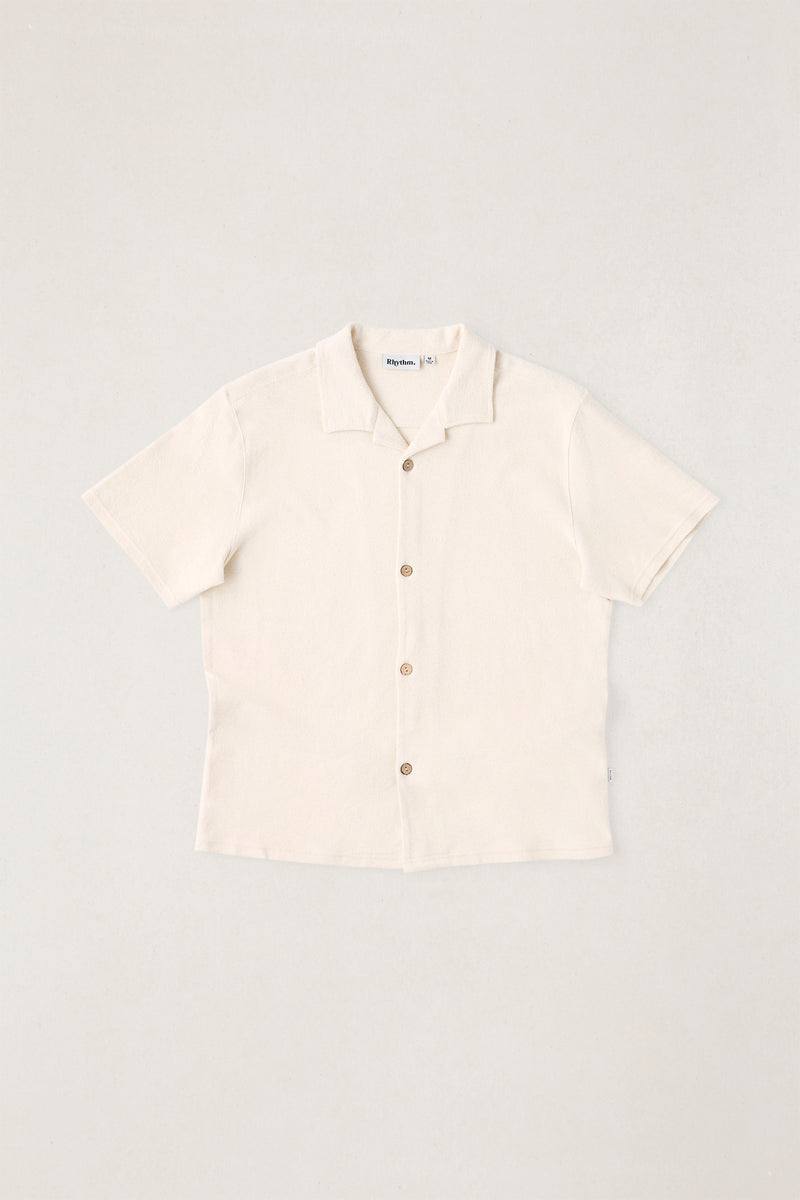 Reverse Terry Ss Shirt Natural