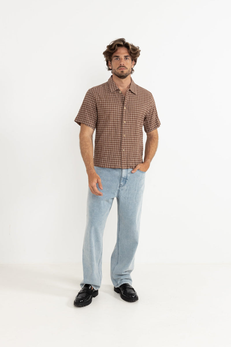 その他 TEN CHECK SHIRT XL BROWN TEN CHECK SHIRT XL BROWN