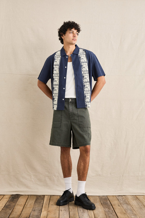 Imprint Relaxed Cuban Ss Shirt