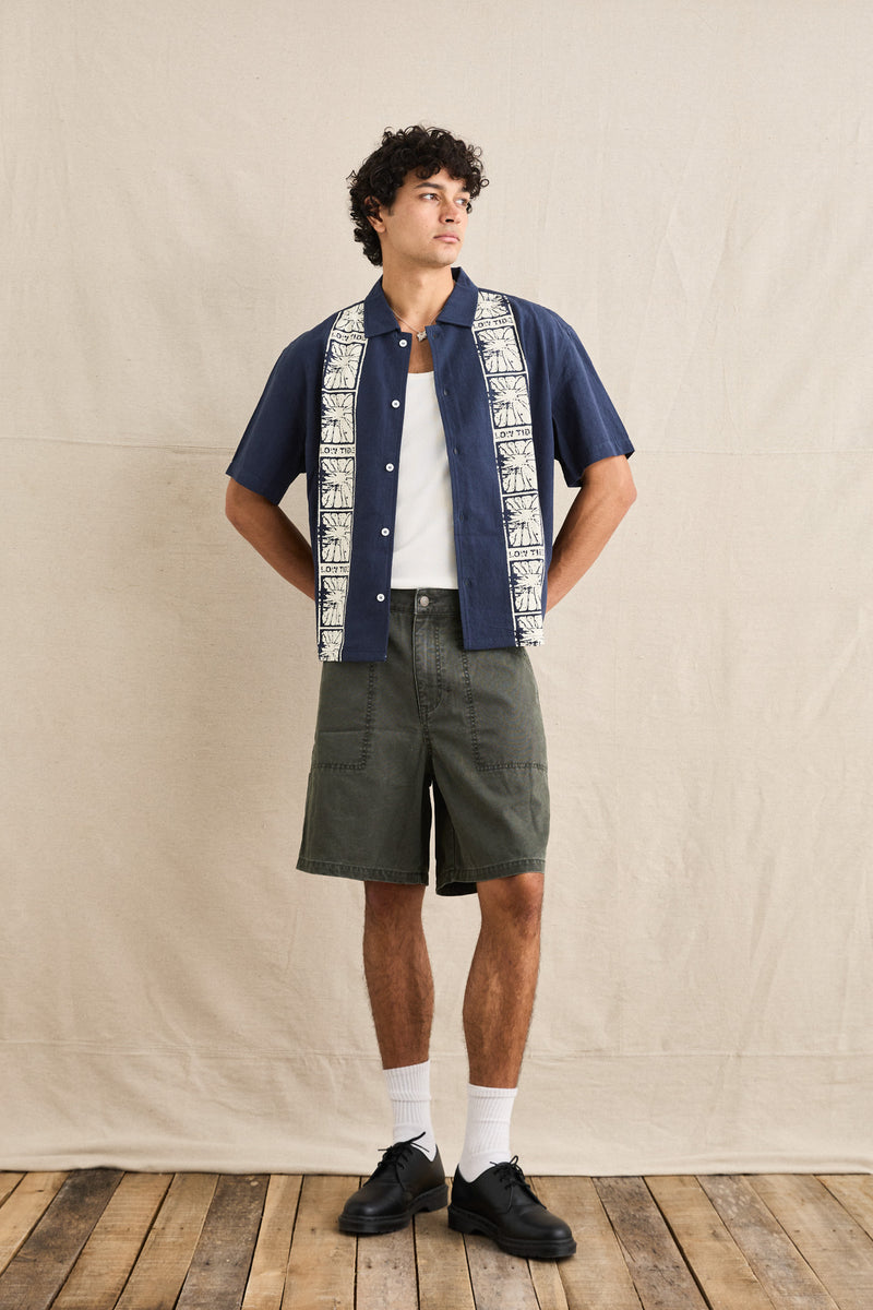 Imprint Relaxed Cuban Ss Shirt