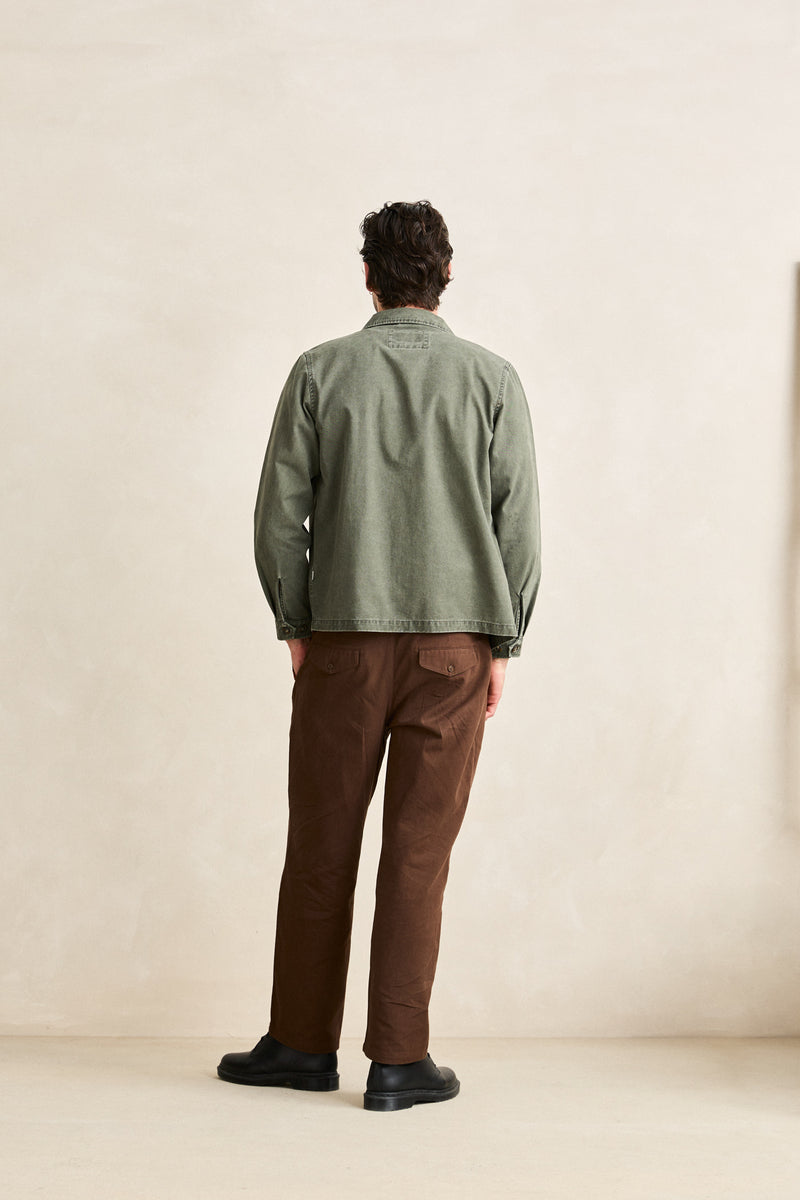 Field Guide LS Shirt Stone
