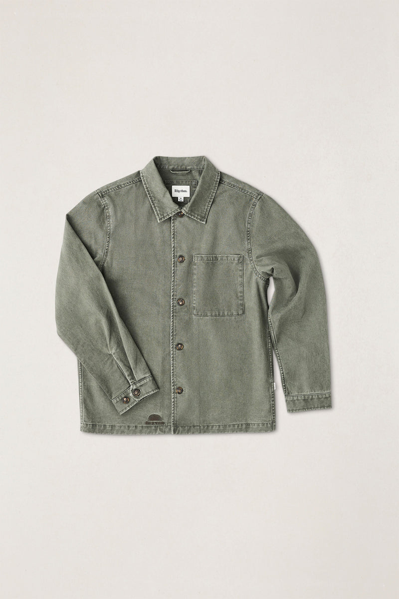 Field Guide LS Shirt Stone