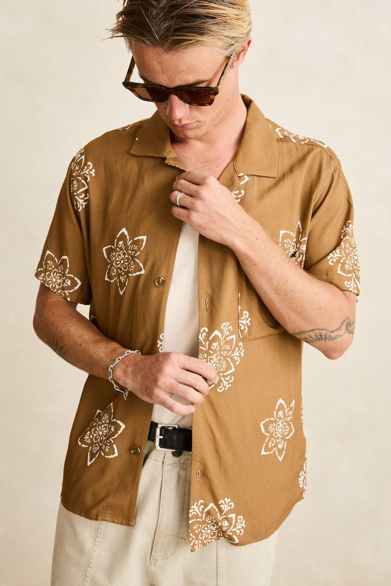 Doily Ss Shirt Oak