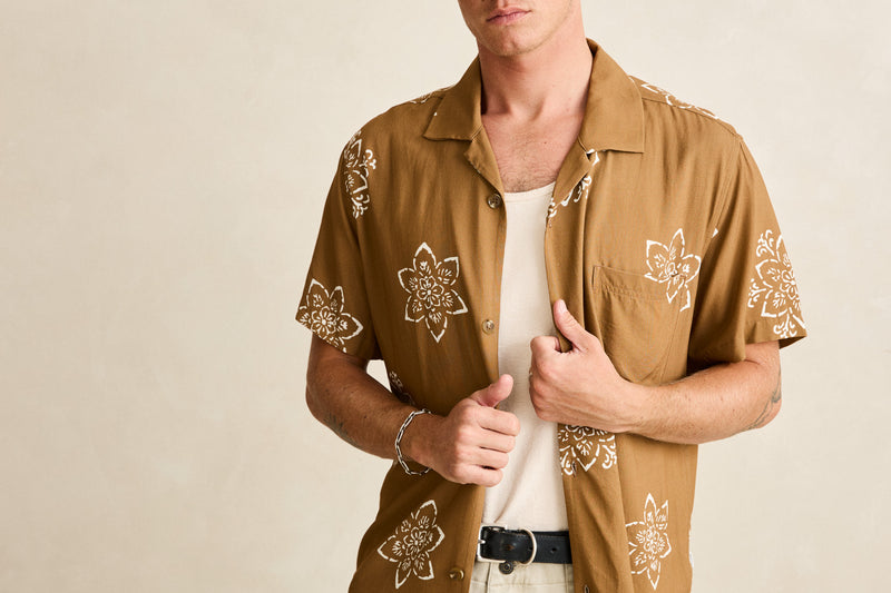 Doily Ss Shirt Oak