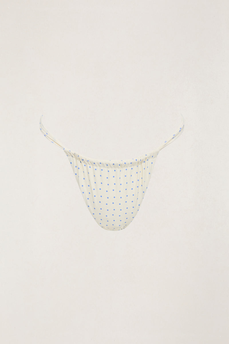 Polka Soft Side Holiday Pant Cornflower