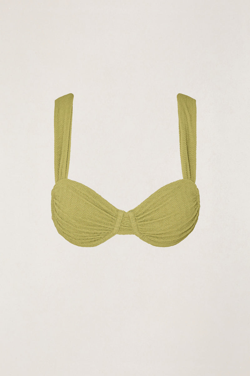 Tidewave Texture Underwire Balconette Top
