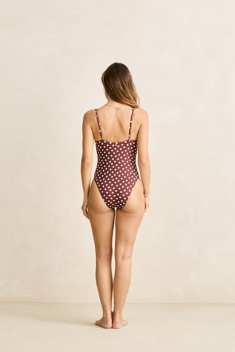 Dotti Underwire One Piece Cafe