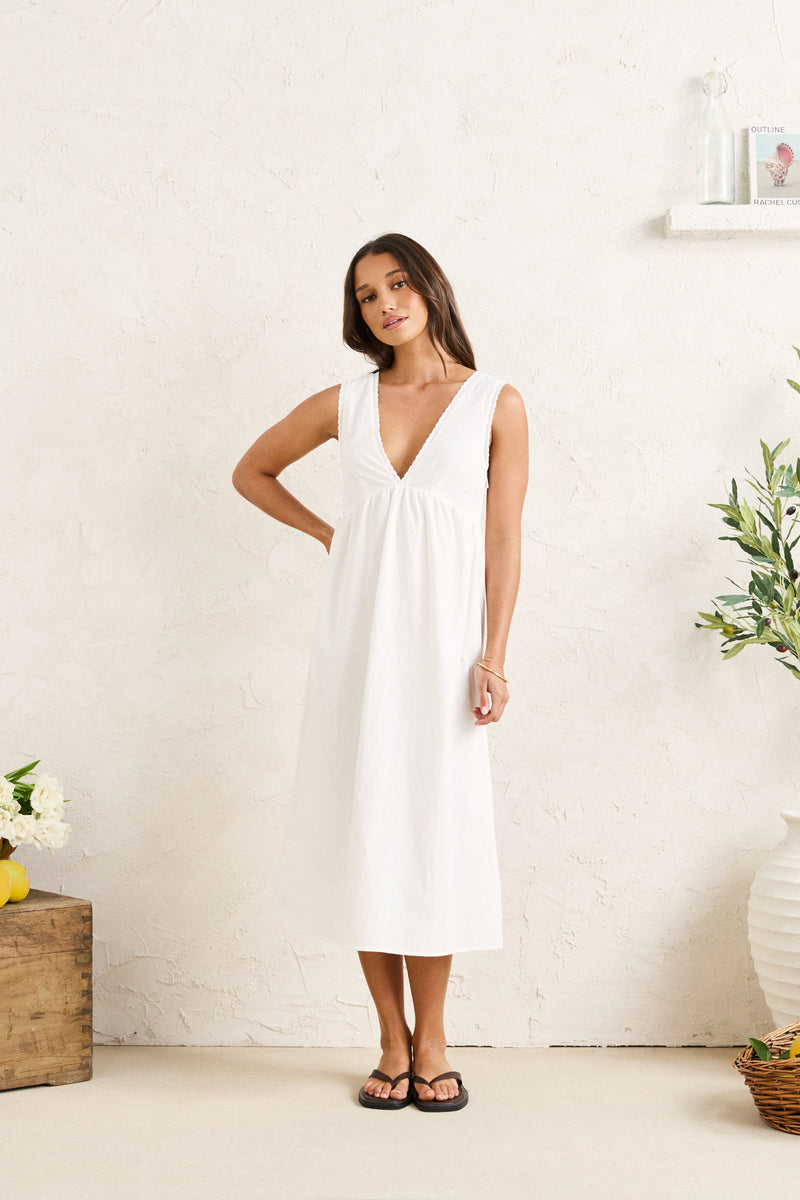 Presley Maxi Dress White
