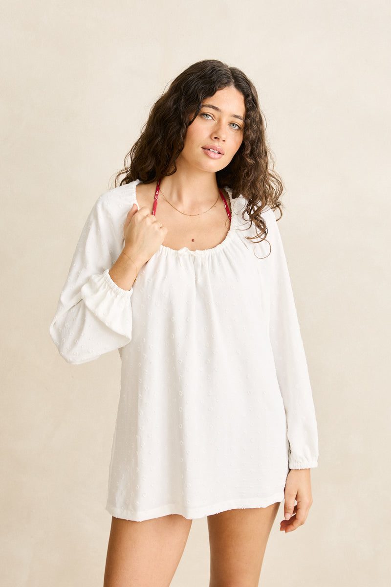 Leni Mini Dress White