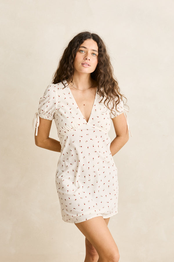 Paloma Mini Dress Berry