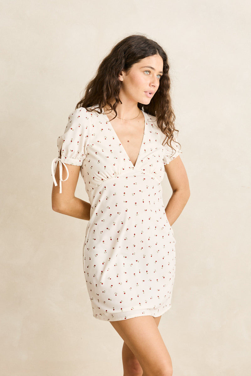 Paloma Mini Dress Berry