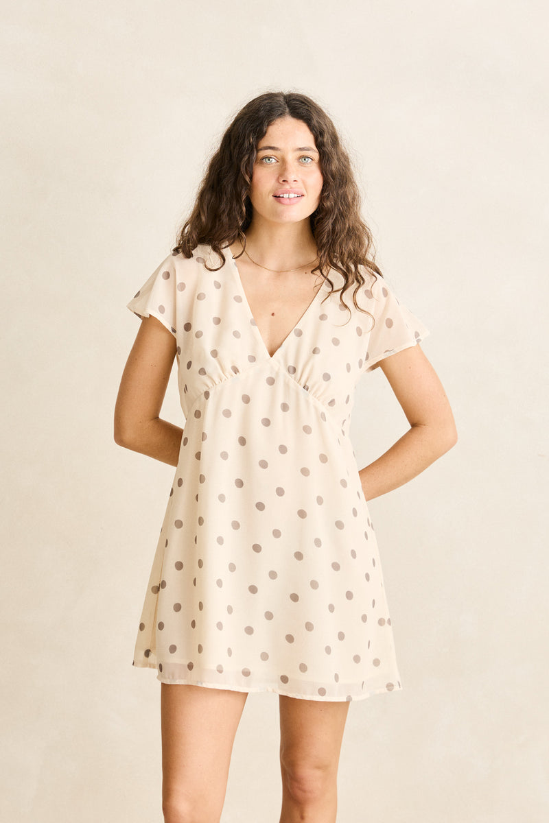 Penny Mini Dress Honeycomb