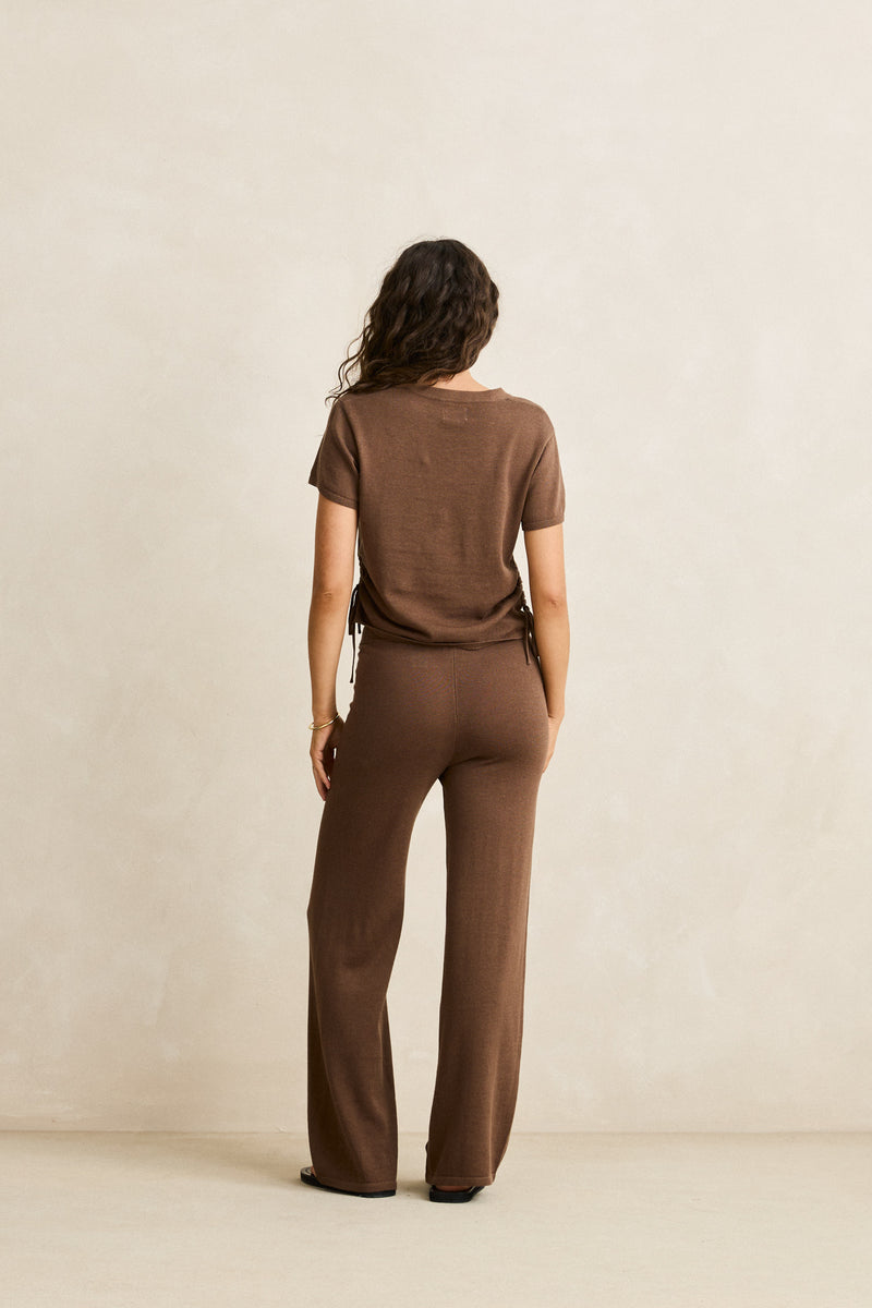 Vali Knit Top Chocolate